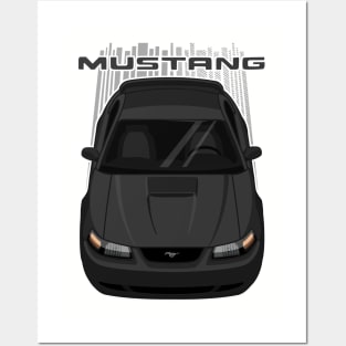 Mustang GT 1999 to 2004 SN95 New Edge - Black Posters and Art